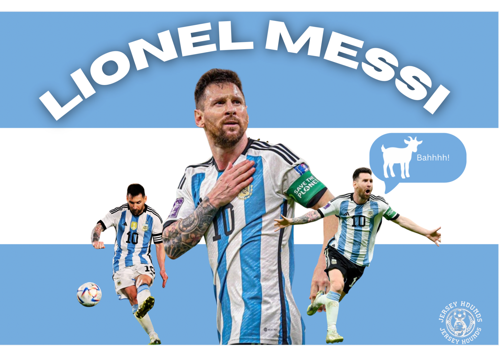 Argentina Flag(Messi Edition)