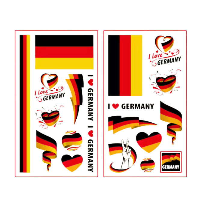 Germany Water stickers